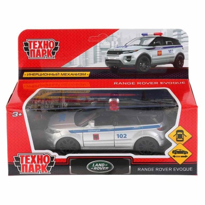 Коллекционная машинка Range Rover Evoque Полиция Технопарк EVOQUE-P 05