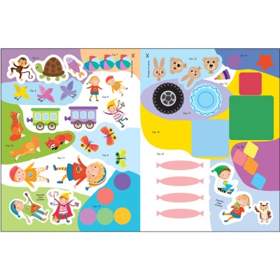 Школа Семи Гномов Активити с наклейками Мозаика Kids 2+ 3