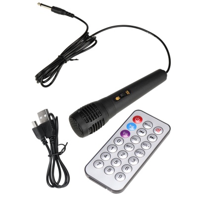 Портативная колонка с микрофоном и пультом управления Моя дискотека Miland ПКЛ-0809 4