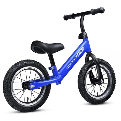 Беговел 12 Rocket R0043-BL синий 02