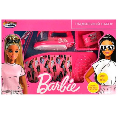 Гладильный набор со светом и звуком Барби Играем вместе B1411292-R4