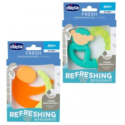 Игрушка с зубным кольцом Fresh Monkey Chicco 00028130300000