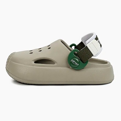 Сабо детские для девочки и мальчика Tingo RS2401 серые 4