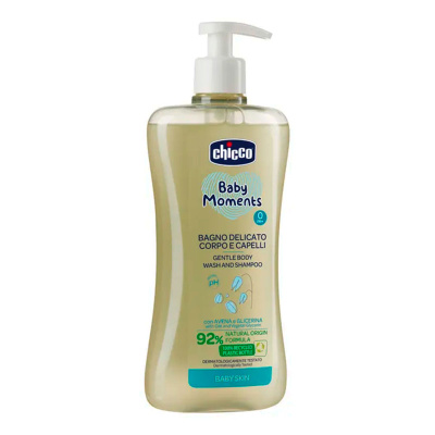 Пена-шампунь Delicate Skin с экстрактом овса Chicco 00010594000000 2