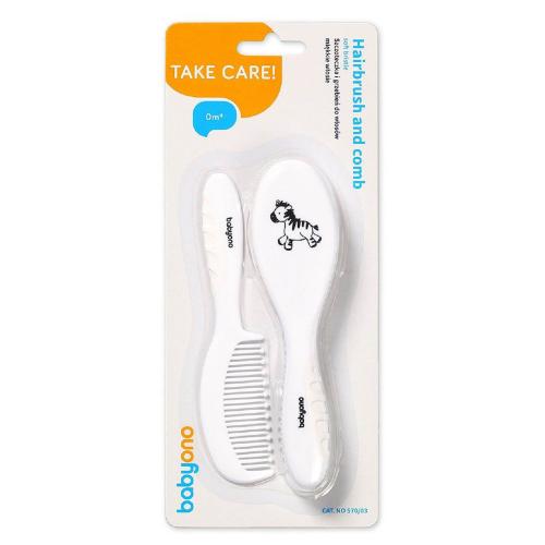 Щеточка для волос с гребешком BabyOno 570/03 фото 2