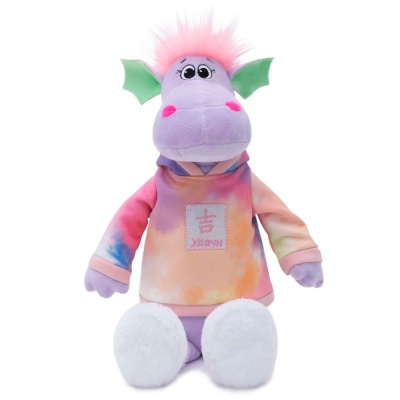 Мягкая игрушка Символ года 2024 Дракон Лола в толстовке Kult of toys 1