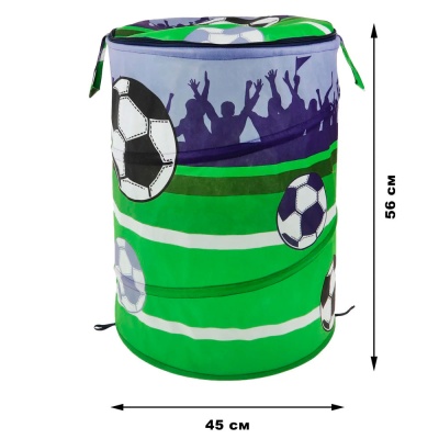 Корзина для игрушек Футбольный матч 45 х 56 см LKK20171020-17 3