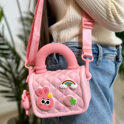 Сумочка-мини детская дизайнерская Koool K54 розовая 2