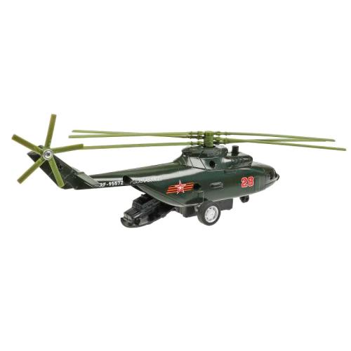 Инерционная модель Военно-транспортный вертолёт Технопарк COPTER-20SLARR-GN фото 3