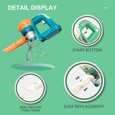 Пылесос беспроводной детский на батарейках LD-669A