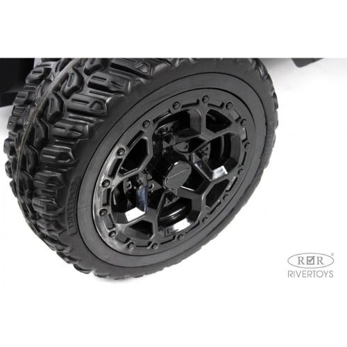 Детский электромобиль RiverToys C777CC зелёный фото 11