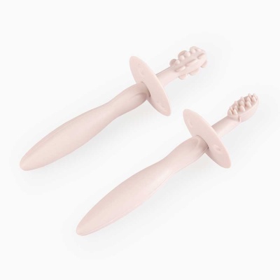 Набор силиконовых зубных щеток Happy Baby 20017 2