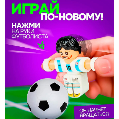 Настольная игра Фиджетбол Чемпионат Аргентина Англия 1toy Т26992-2