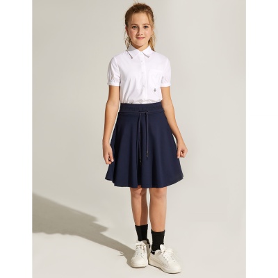 Блузка школьная для девочки Deloras C64144S белая 2