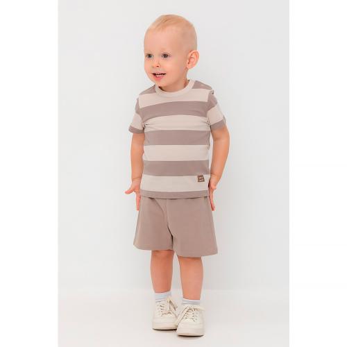 Шорты для мальчика Crockid КР 400658 коричневый к552 фото 2
