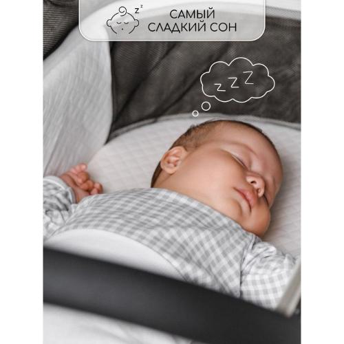 Коляска 2 в 1 Amarobaby Motus белый фото 16