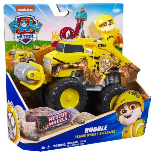 Игровой набор Щенячий патруль Rescue Wheels с фигуркой Крепыш Spin Master 63576 фото 5