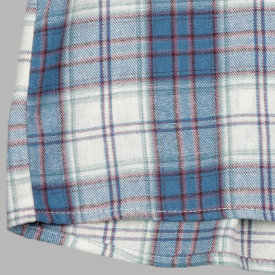 Рубашка Клетка Чуди Кидс 533725Ц2-2 голубой 05