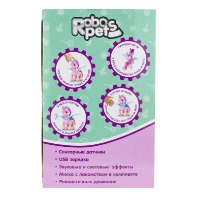 Интерактивная игрушка Робо Единорог розовый 1toy Т16803 3