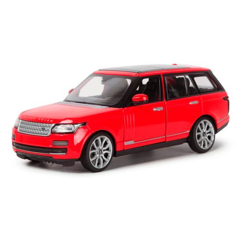 Машина металлическая Range Rover 1:24 двери капот открываются Rastar 56300R красный