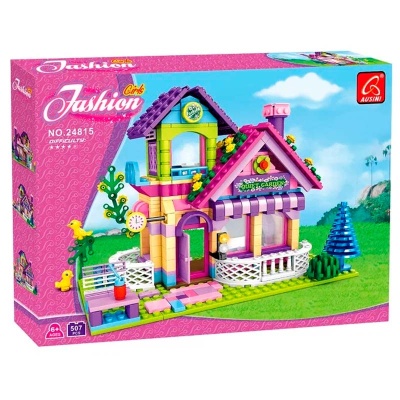 Конструктор Модные девчонки Загородный дом 507 деталей Ausini 24815 5