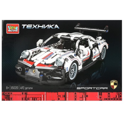 Конструктор Суперкар 492 детали Город мастеров 85020-ZH 01