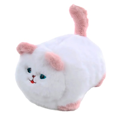 Кошка интерактивная моргает виляет хвостом издает звуки Veld Co 133641 розовая 1