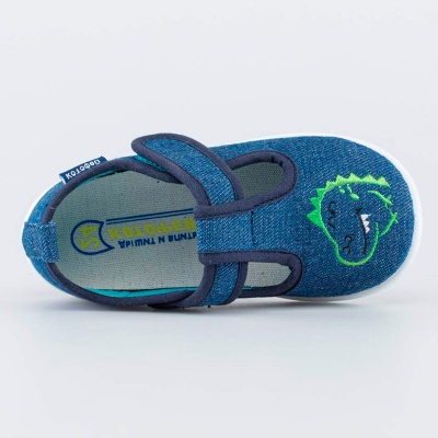 Туфли текстильные для мальчика Котофей 231210-11 2