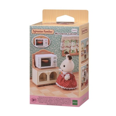 Набор Sylvanian Families Шкаф с микроволновой печью Epoch 5443 2