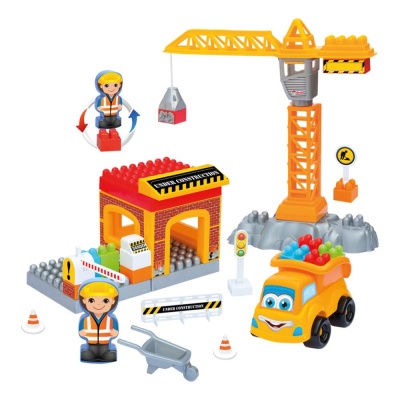 Конструктор Большая стройка 44 детали DeDe 03160 01