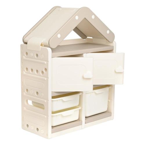 Стеллаж для игрушек с ящиками Tejado Pituso YYS807-2-beige фото 6