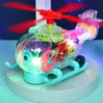 Игрушка Прозрачный вертолет Gear Electric Helicopter 0713