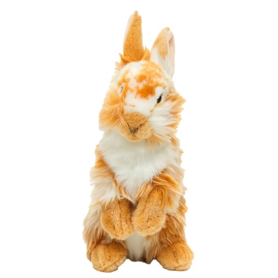 Игрушка мягконабивная Заяц цветной 22 см Leosco P80093A 2