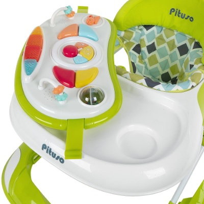 Ходунки Весёлая ферма Pituso W1122PB8-Green Салатовый