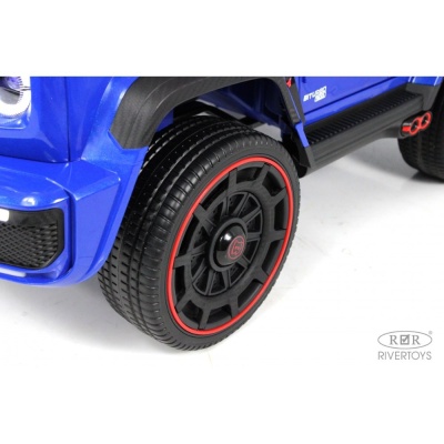 Детский электромобиль RiverToys Z999ZZ синий