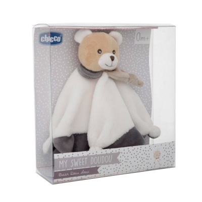 Игрушка мягкая Chicco Медвежонок Doudou с одеяльцем 3