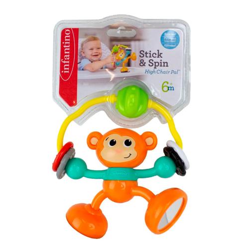 Развивающая игрушка для малыша Забавная мартышка Infantino 216267 фото 4
