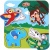 Деревянная игрушка Вкладыши Веселые джунгли Mapacha 962007