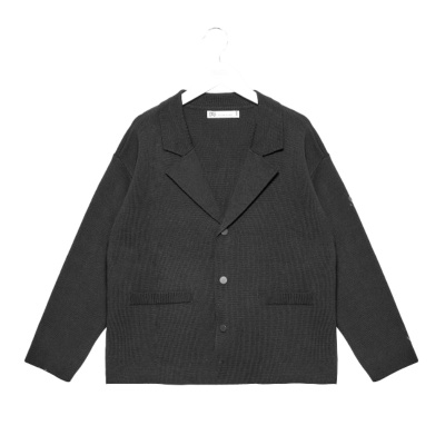 Пиджак кардиган школьный для мальчика Deloras М71785 черный 2