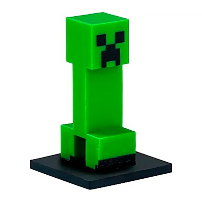 Коллекционные топперы Minecraft Скелет Волк и Зелёный крипер¶Minecraft MC2021C 3