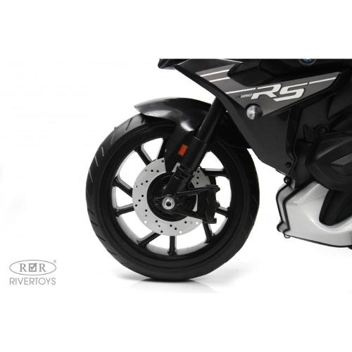 Детский электротрицикл RiverToys Z333ZZ чёрный фото 11