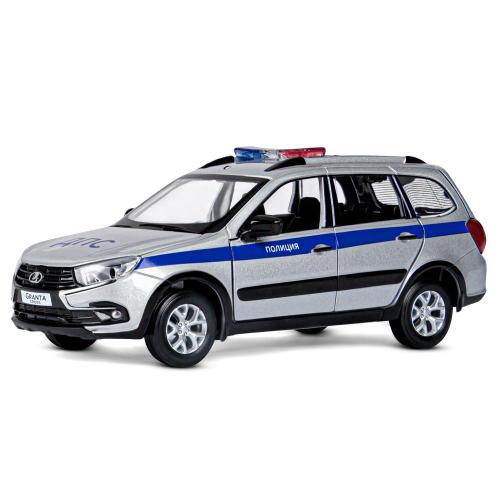 Коллекционная машинка Lada Granta Cross Полиция Автопанорама JB1251202 фото 2