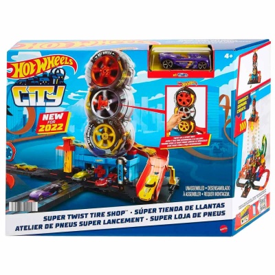 Гараж Мастерская Крутой поворот Hot Wheels HDP02 5