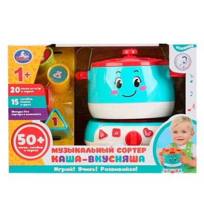 Музыкальный сортер Каша-вкусняша Умка 1901U357-R1