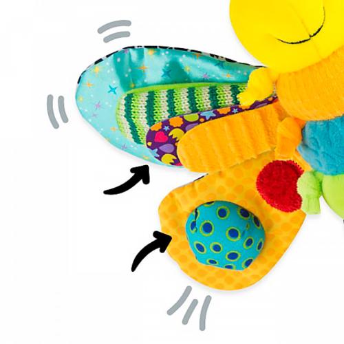 Игрушка с подвесом развивающая для малышей Светлячок Фредди Lamaze Tomy 65573 фото 4