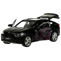 Машина металлическая инерционная BMW X6 12 см Технопарк X6-12-BP-BK