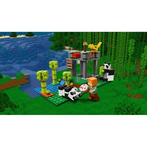 Конструктор Minecraft Питомник панд Lego 21158 фото 3