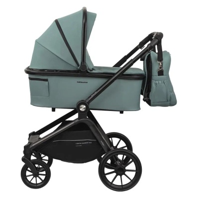 Коляска 3 в 1 Indigo Solar IN118 зелёный 02