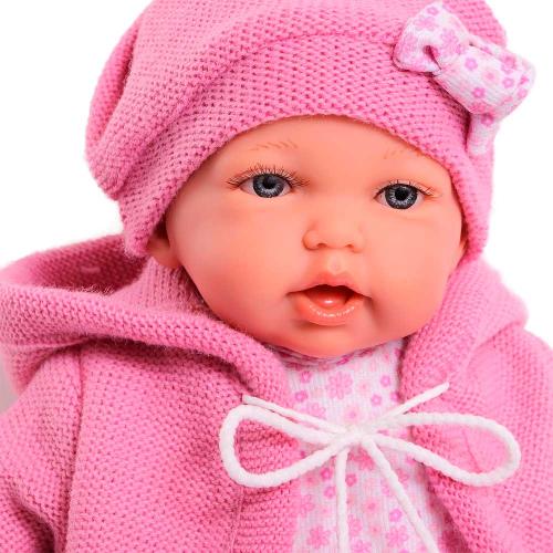 Кукла озвученная Азалия в розовом 27 см Antonio Juan 1222 фото 3