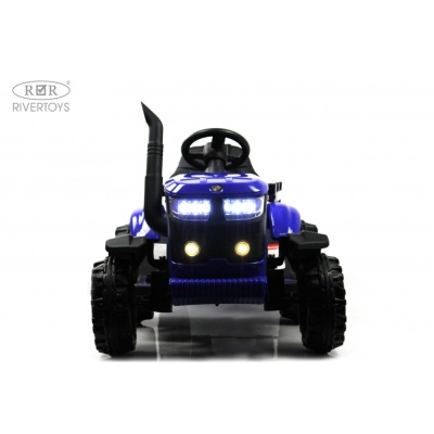 Детский электромобиль RiverToys O555OO синий 02